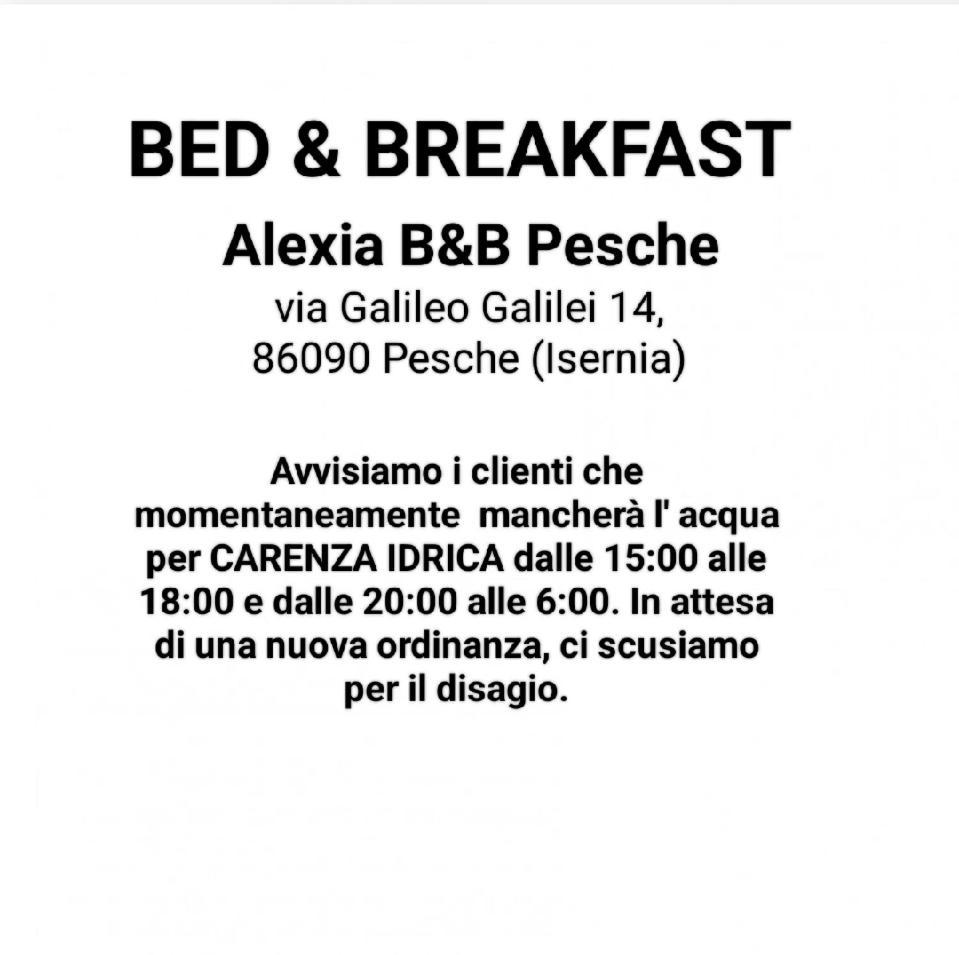 Alexia B&B Pesche Exterior photo